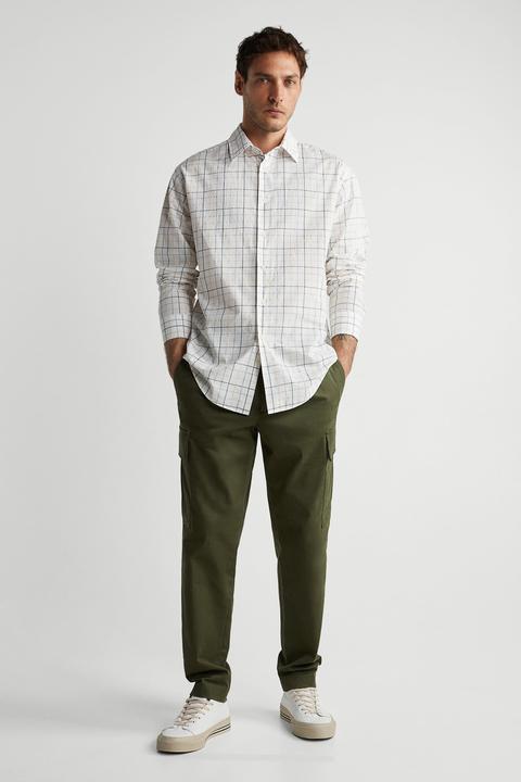 Camisa Estructura Cuadros