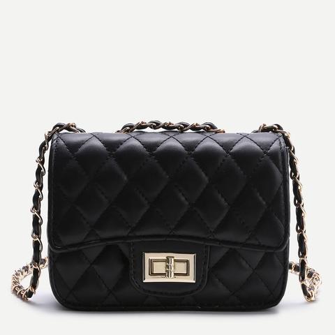 Nero Twist Lock Bag Crossbody