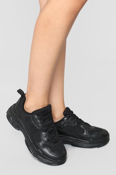 Too Cool For This Sneaker - Black