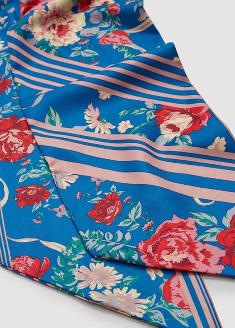 Pañuelo Satinado Estampado