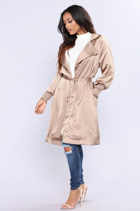 Upper West Side Satin Jacket From Fashion Nova On 21 Ons Upper West Side Satin Jacket, Fashion Nova Trench Coats
