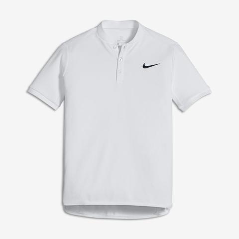 Polo Da Tennis Nikecourt - Ragazzo - Bianco