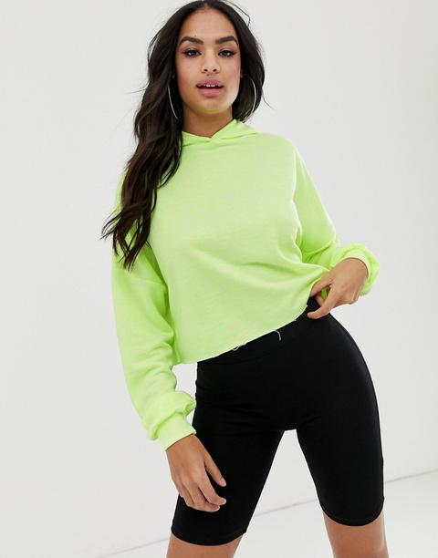 neon green oversized hoodie