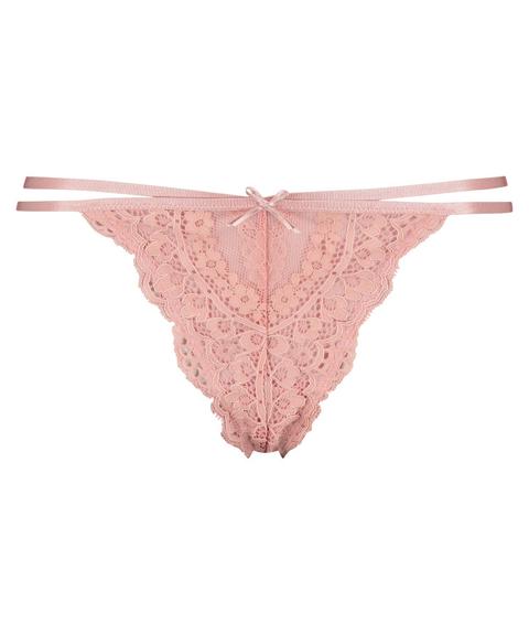 Hunkemöller Tanga Gemmima Rosa