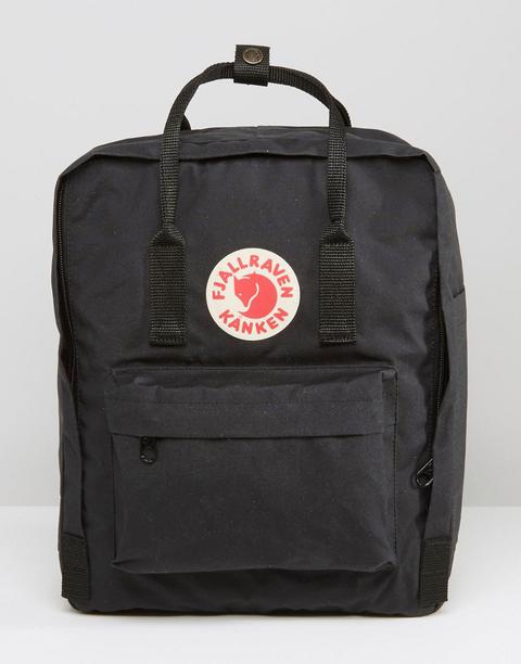 Fjallraven - Kanken - Zaino Da 16 Litri Nero - Nero