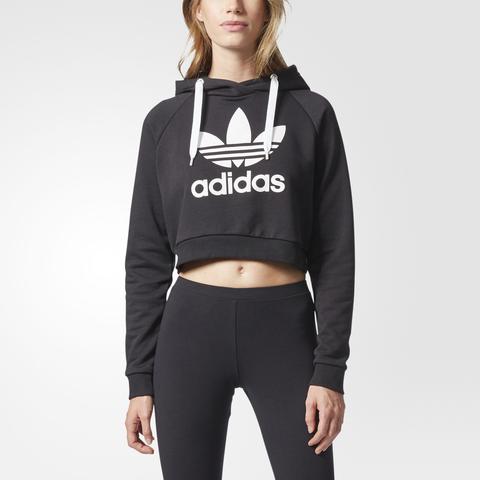 Hoodie Trefoil Crop