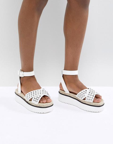 Plataformas Planas Con Tachuelas Tristen De Asos Design