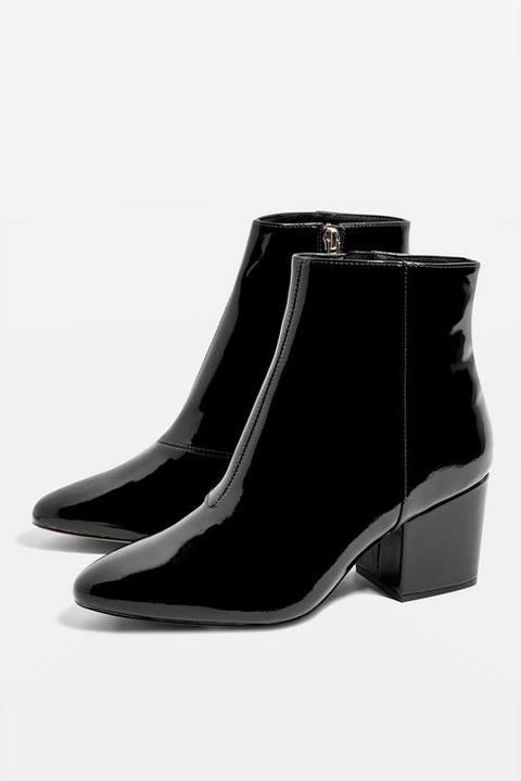 Womens Brandy Ankle Boots - Black, Black