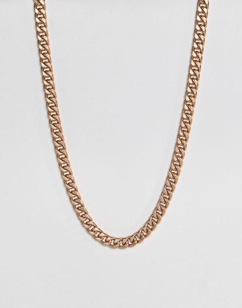 Asos - Collana A Catena Oversize Color Oro - Oro