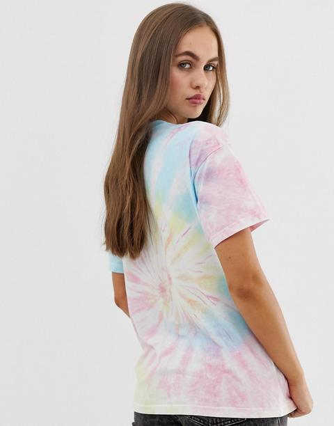 Pull\u0026bear - T-shirt Oversize Rosa Tie-dye - Rosa from ASOS on 21 Buttons