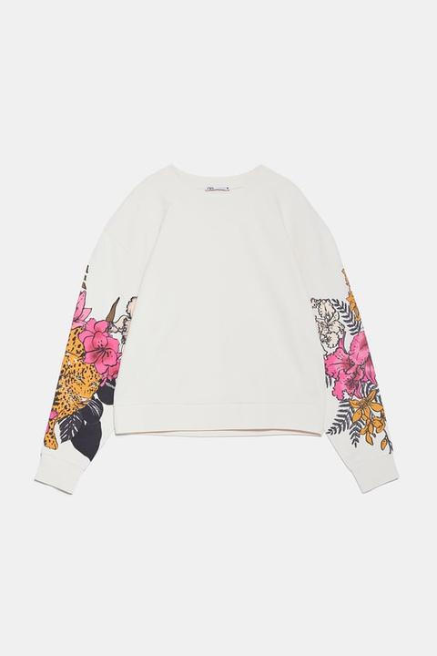Sudadera Manga Engomada