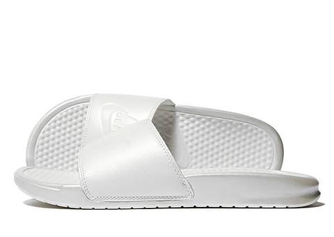 Nike Nike Benassi Metallic Qs Women's Slide - White