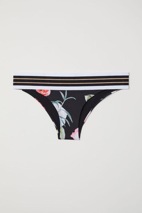 Braga De Bikini Cheeky - Negro