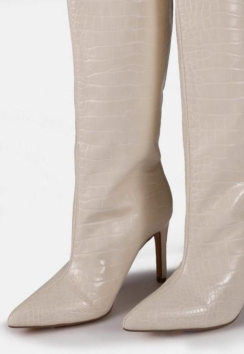 Missguided croc hot sale boots