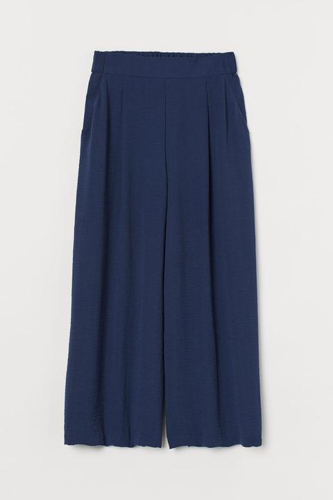 Pantalon Ample - Bleu
