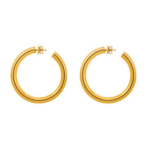 Pendientes Aro Grueso Maxi Oro