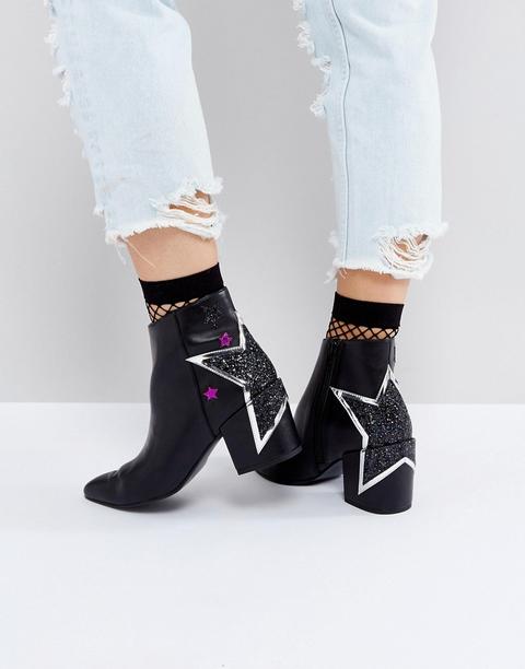 Botines Con Detalle De Estrella Reality De Asos