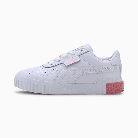 Zapatillas Para Niños Cali, Blanco/verde, Talla 27.5 | Puma