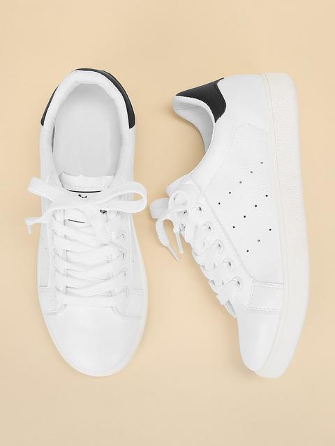 Sneakers Semplice Con Lacci