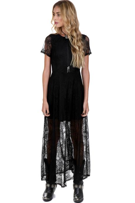 Donna Lace Maxi Dress