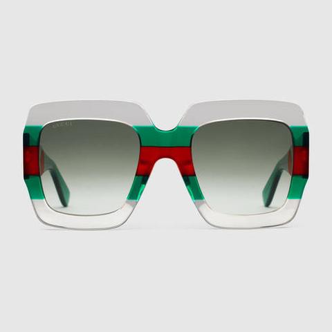 Gafas De Sol Cuadradas De Acetato