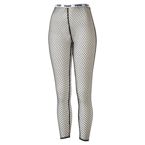 Leggings Con Rete Donna