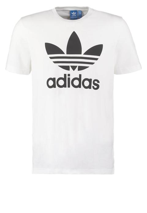 Adidas Originals Original Trefoil Camiseta Print White