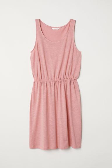 H & M - Abito Senza Maniche In Jersey - Rosa