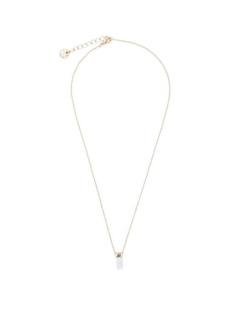 Collar Dorado Piedra Mármol