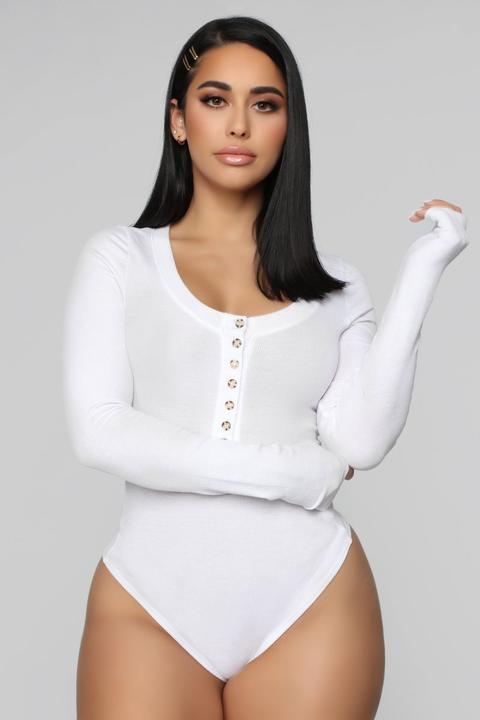 What Did I Say Bodysuit - Off White