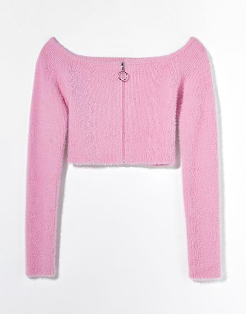 Jersey Escote Bardot Pelo