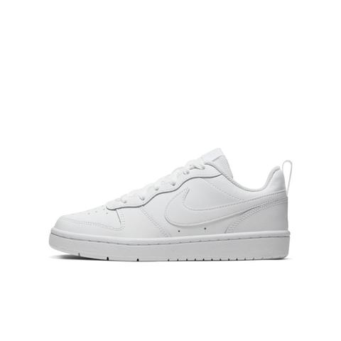 Chaussure Nike Court Borough Low 2 Pour Enfant Plus Âgé - Blanc
