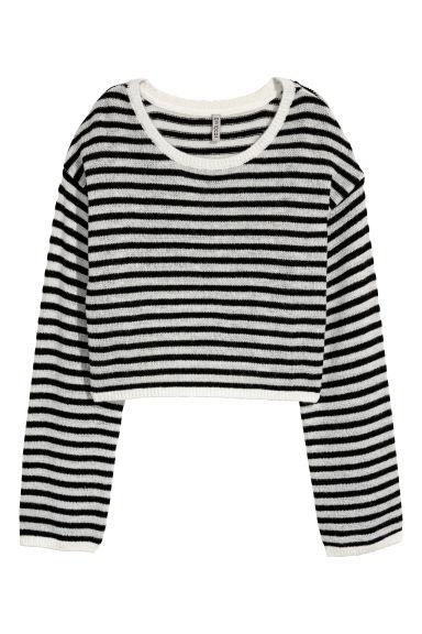 H & M - Pullover In Maglia Fine - Bianco