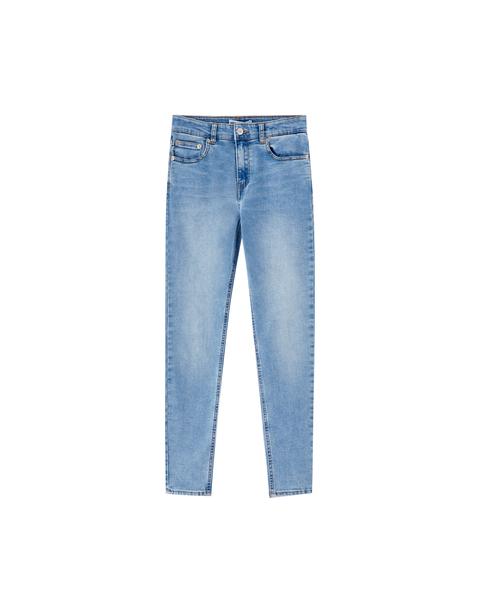 Jean Skinny Fit Taille Haute
