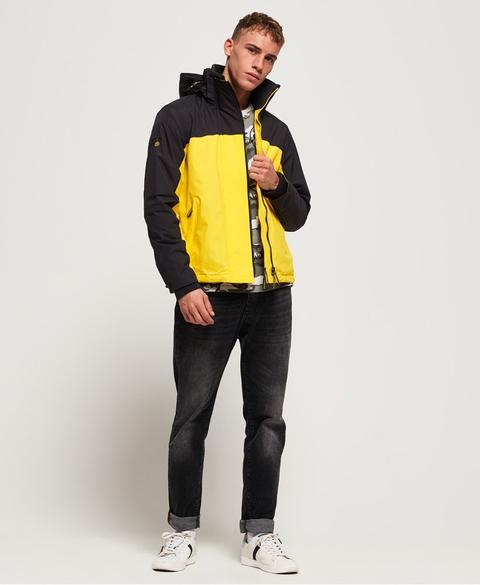 superdry arctic exon hooded windcheater jacket