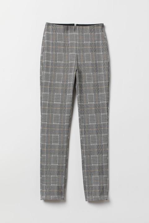 H & M - Stretch Trousers - Grey