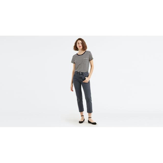 levi's 501 crop jeans dancing in the dark