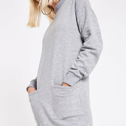 pocket jumper dress