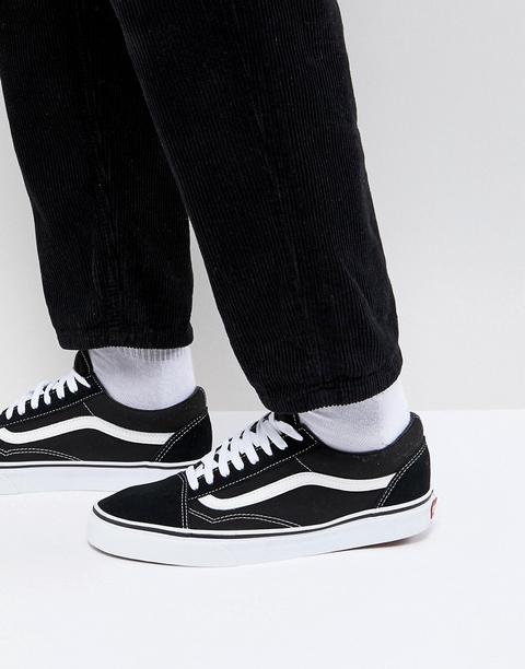 Vans – Old Skool Vd3hy28 – Schwarze Sneaker from ASOS on 21 Buttons