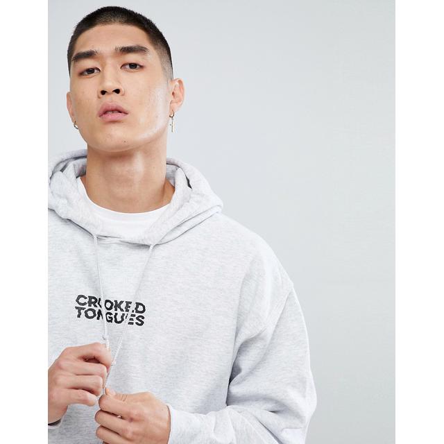 Crooked tongues white clearance hoodie