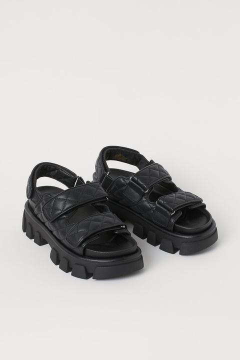 Chunky Sandals - Black