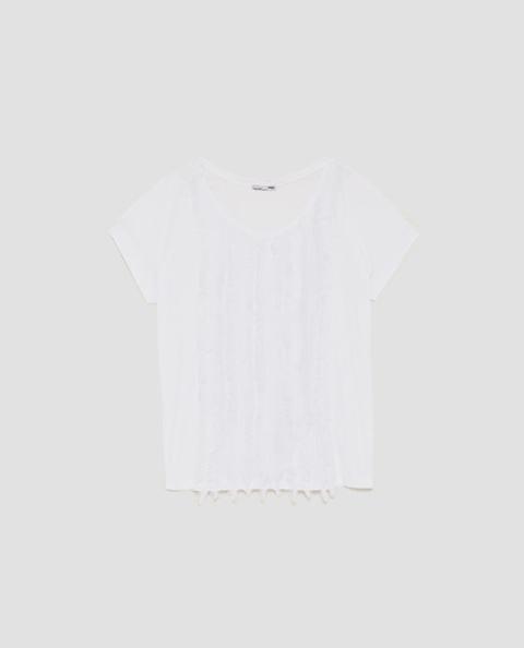 Camiseta Flecos