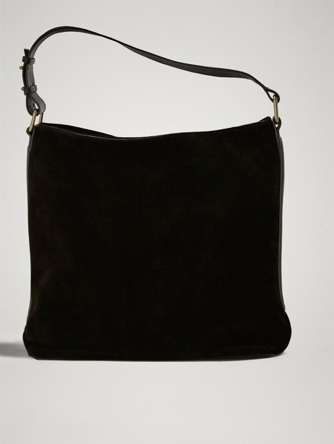 Bolso serraje 2024 negro