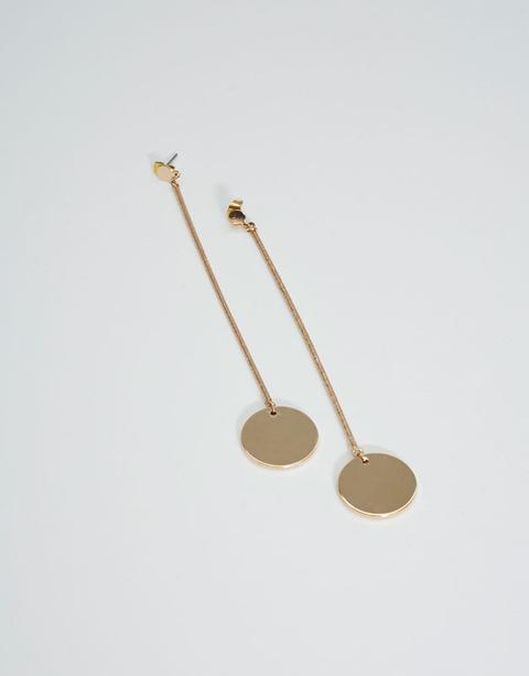Pendientes Largos Círculo