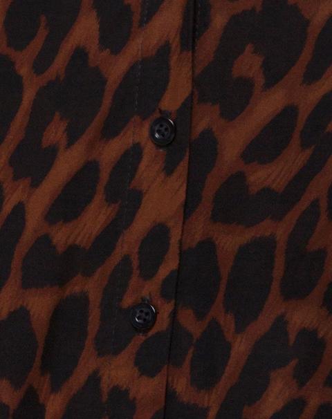 sanna slip dress in oversize jaguar by motel