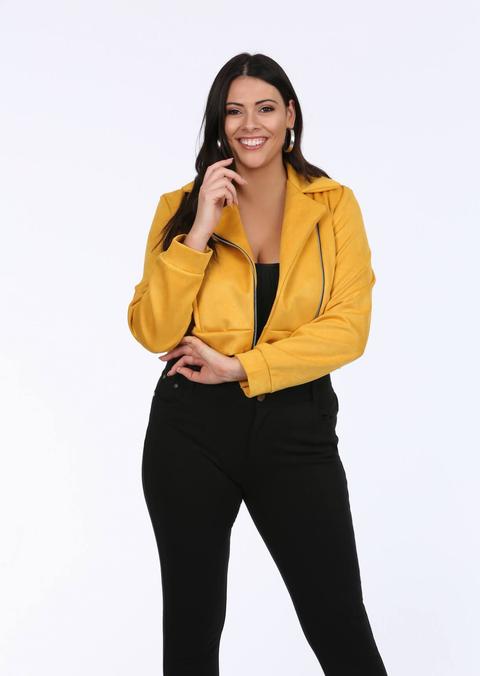mustard jacket plus size