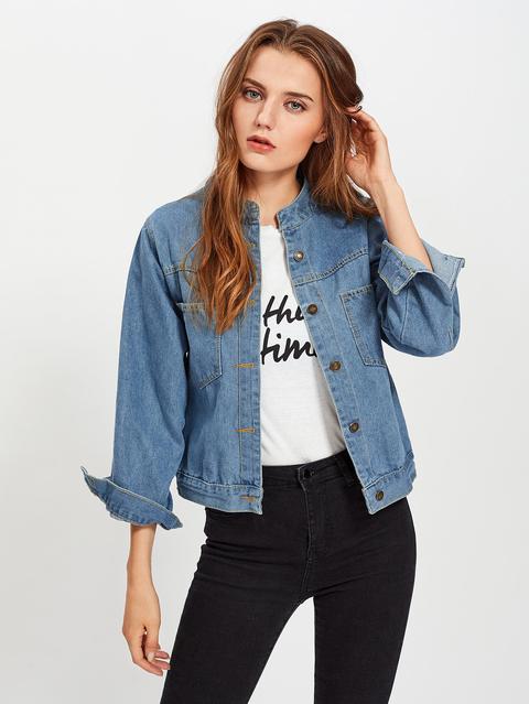 Light Wash Denim Jacket