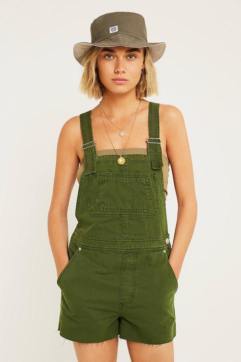 Bdg Khaki Shortall Dungarees - Womens Xs from Urban Outfitters on 21 ...