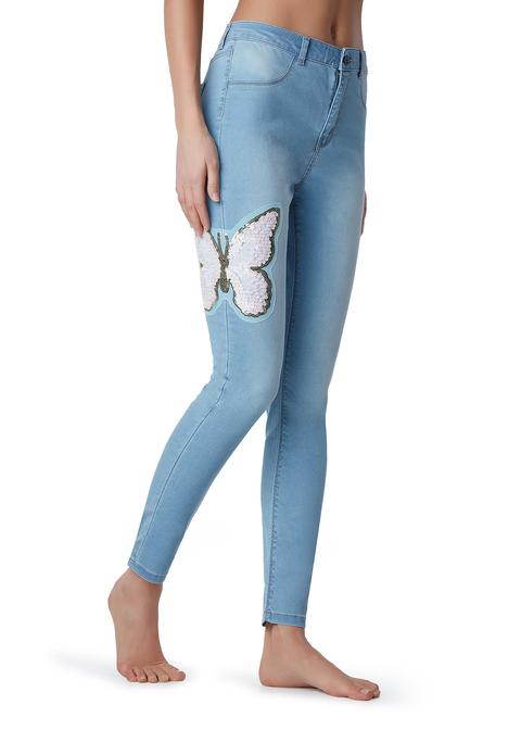 Jeans Mariposa Lentejuelas