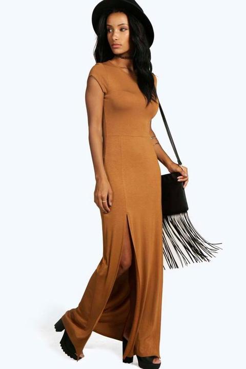 Front Split Maxi Dress